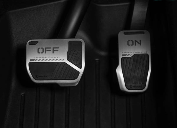 Tesla Model Y 2025 pedal covers

