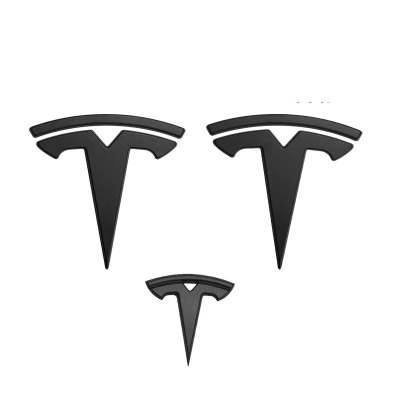TESLA Logo Covers (Set of 3)