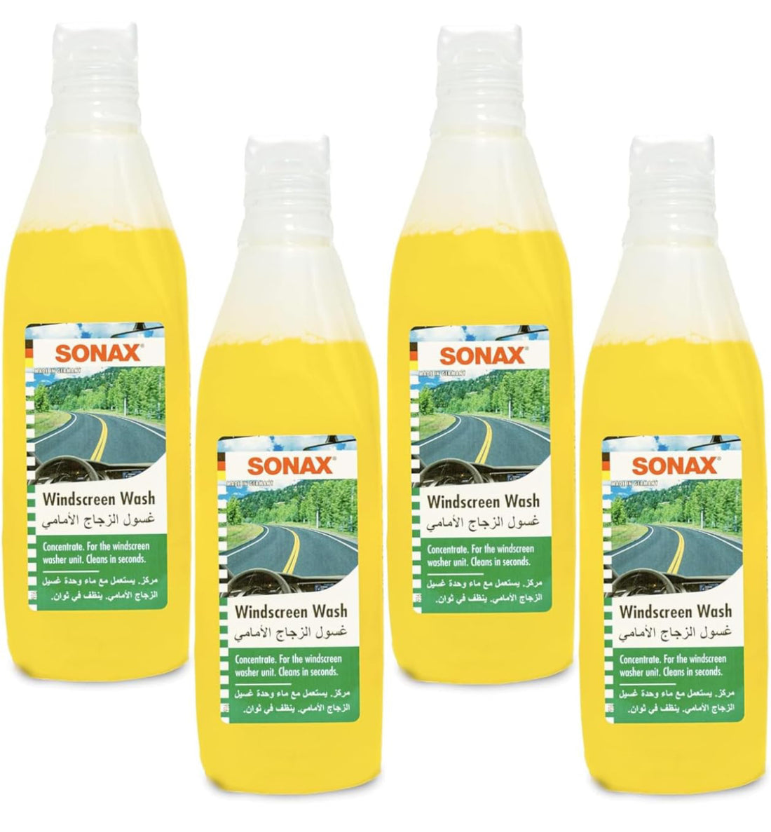 German windshield water