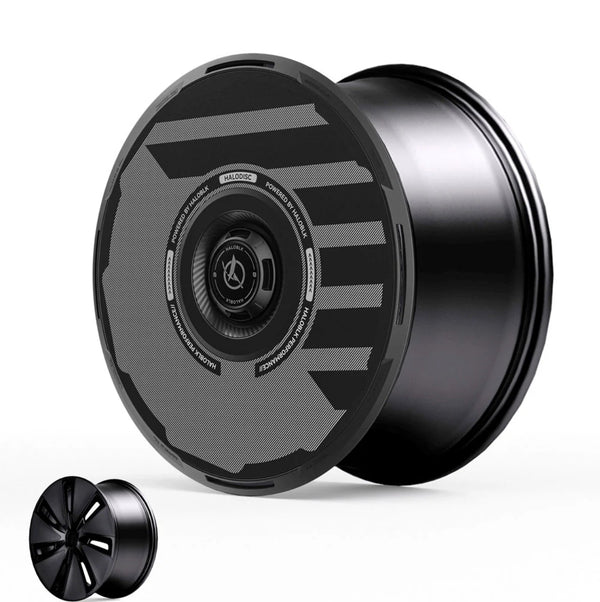 Tesla Model 3 Highland HALODISC wheel covers
