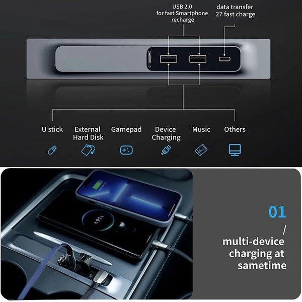 Tesla Charger Port