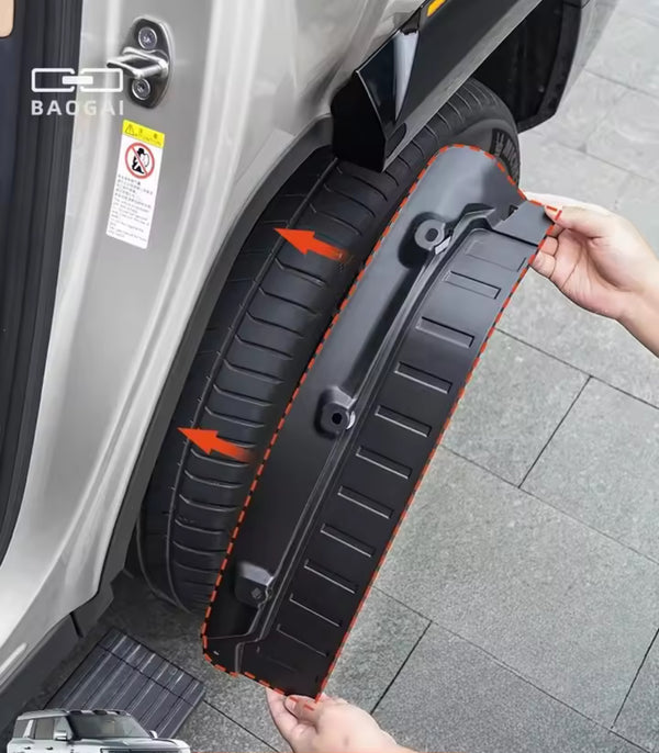 Leopard 8 rear wheel mudguard
Leopard 8 rear mud flap

