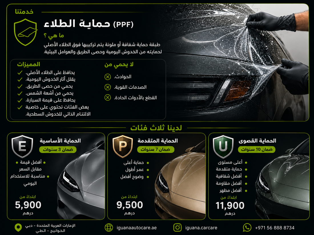IGUANA Paint Protection Film (PPF)